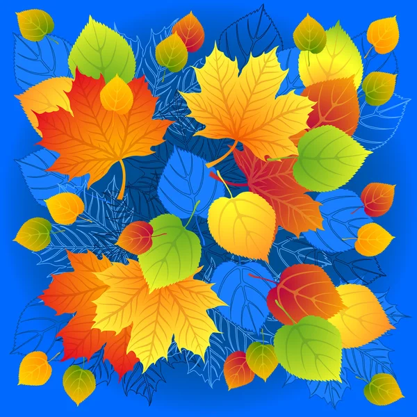 Autumn leaves — Stock Vector