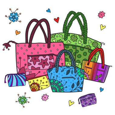 vektör Çantalar