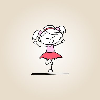 dans eden kız