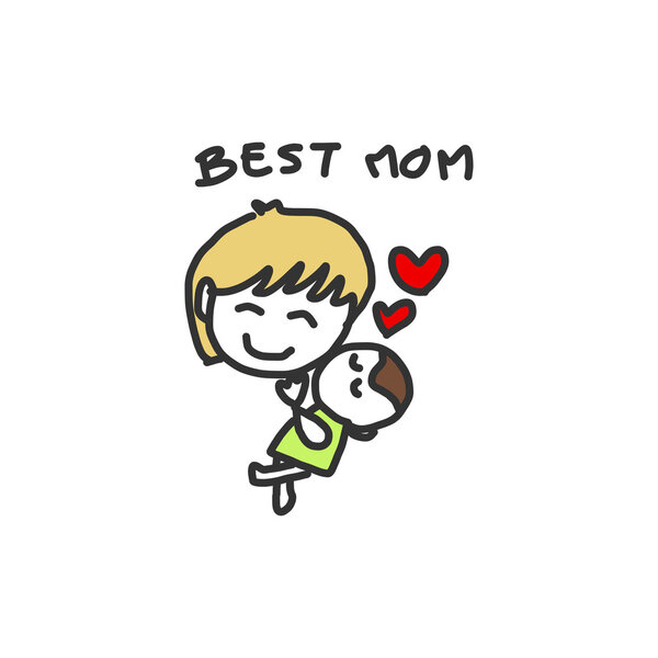 Рисунок на День матери
