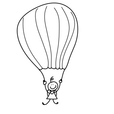 hayal çizim karikatür el