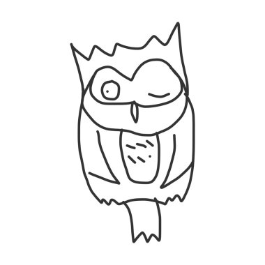 El çizimi Cadılar Bayramı karikatür