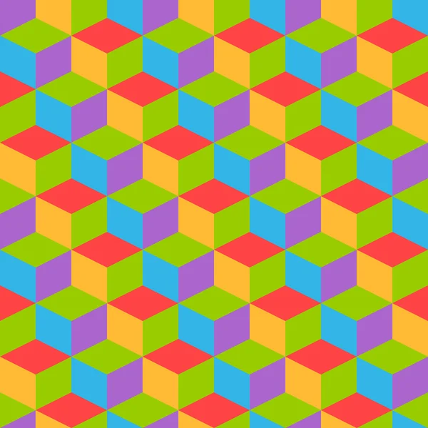 Modèle rétro géométrique abstrait — Image vectorielle