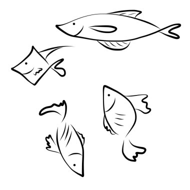 balıklar çizimi uzat