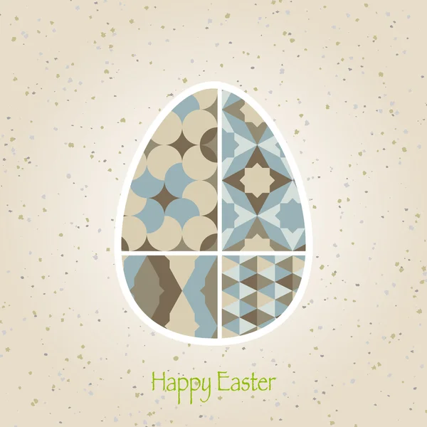 Easter egg pattern — Stock Vector