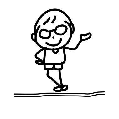 mutlu çocuklar çizim el