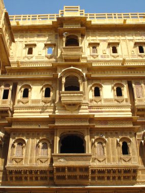 jaisalmer rajasthan Hindistan'ın mimarisi