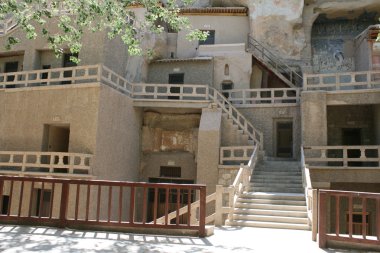 Mogao mağarasını Dunhuang Çin