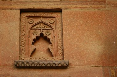 terk edilmiş fatehpur sikri taş oymalar