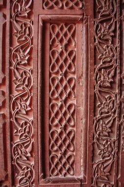 agra fort taş oyma desen tasarım