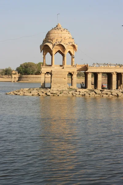 Gadisar lake jaisalmer — Stock Photo, Image