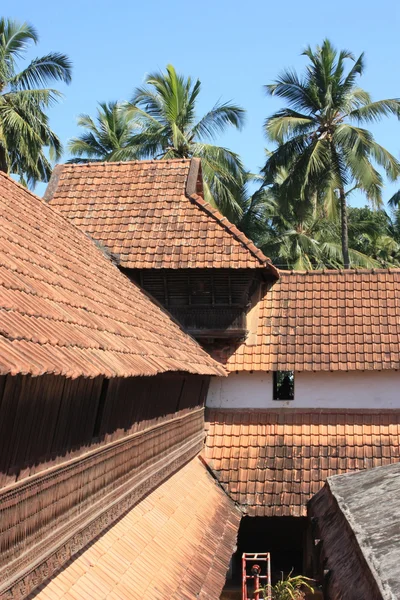 Kerala architettura del palazzo padmanabhapuram — Foto Stock