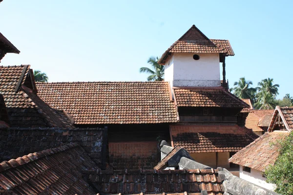 Kerala architectuur van padmanabhapuram paleis — Stockfoto
