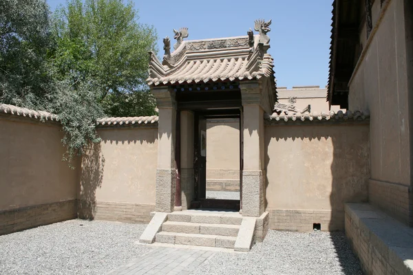 Πύλη στο jia yu guan anci — Φωτογραφία Αρχείου