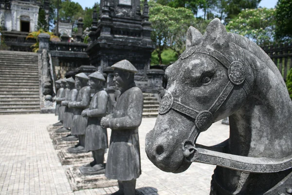 Tomb of Emperor Khai Dinh — Stock Photo, Image