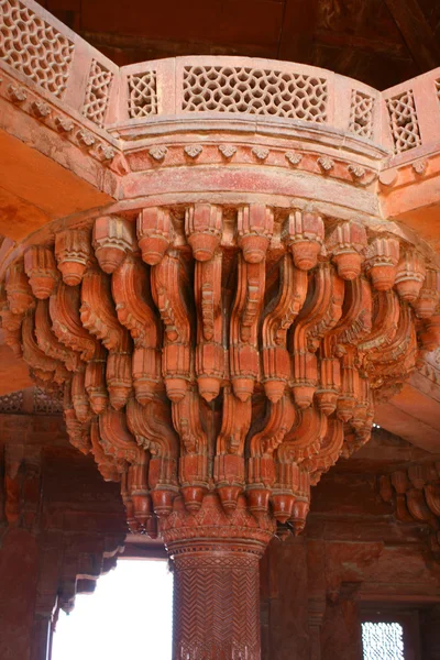 Stone carving at fatehpur sikri — Stock Photo, Image