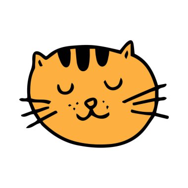 El çizimi şirin kaplan ve süslü bardak çizimi