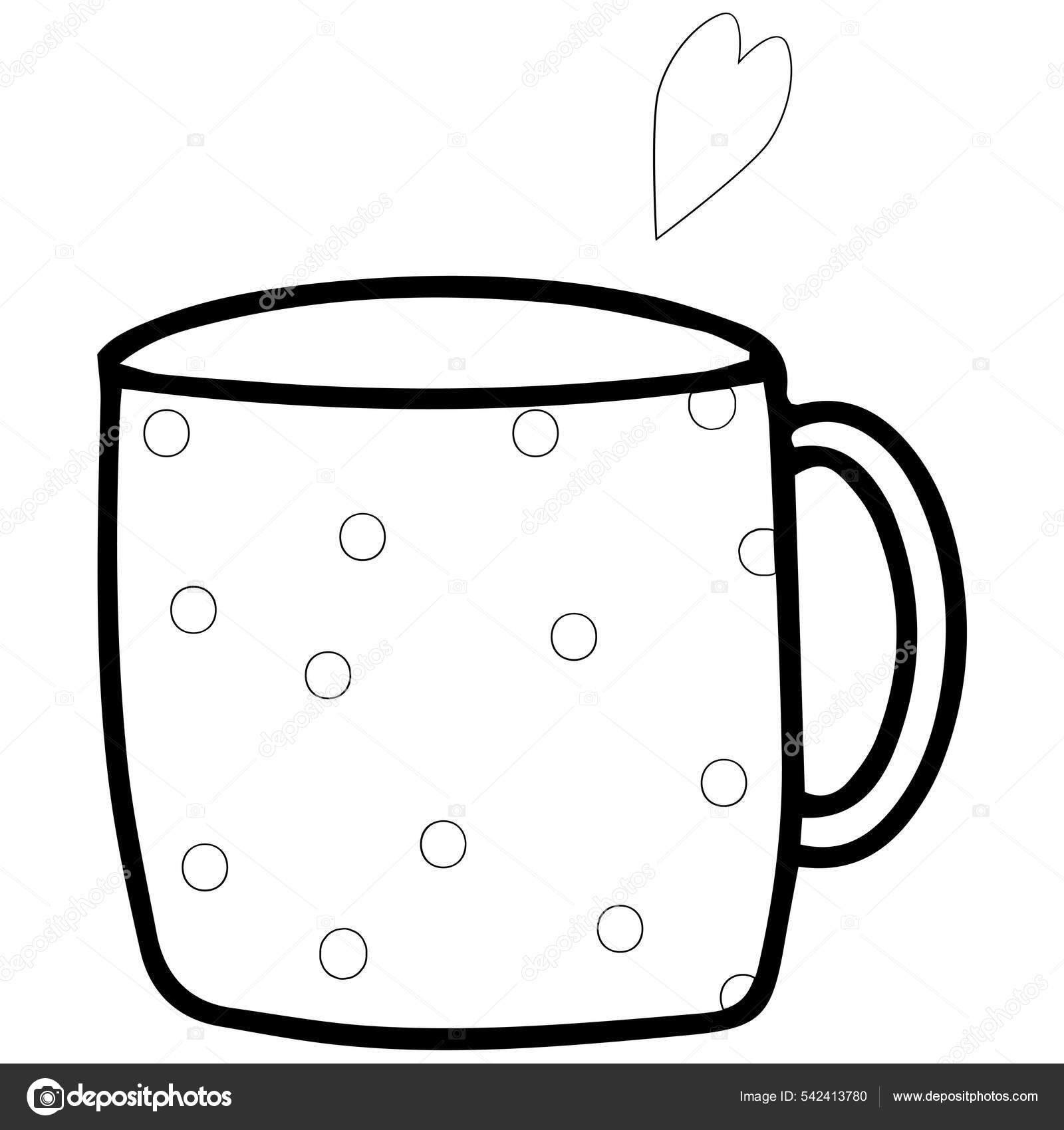 Coffee Mug Sketch by KirbyTron5919 on DeviantArt