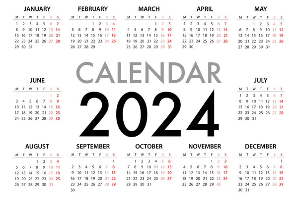 100,000 Calendario 2024 Vector Images