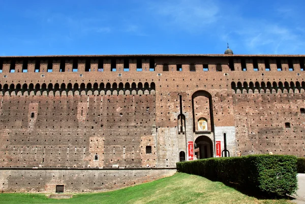 Castillo de Milano Sforzesco —  Fotos de Stock