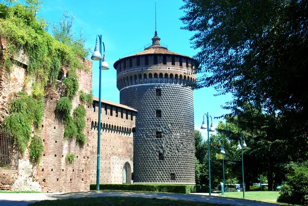 Milano Sforzesco Castle — Stok fotoğraf