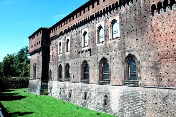 Castillo de Milano Sforzesco —  Fotos de Stock