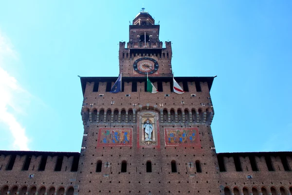 Castillo de Milano Sforzesco —  Fotos de Stock