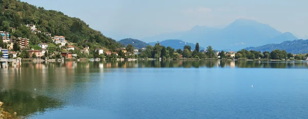 Lugano lake — Stockfoto