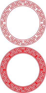 Çin daire süsleme