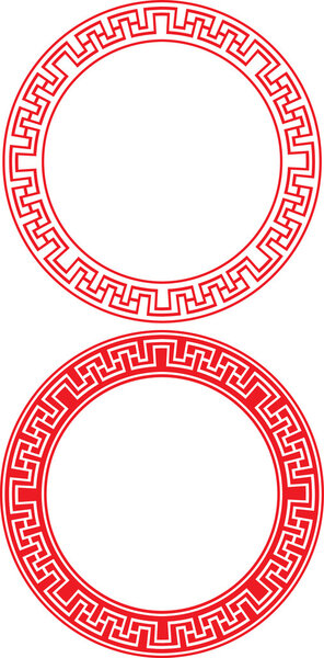 Chinese Circle Ornament