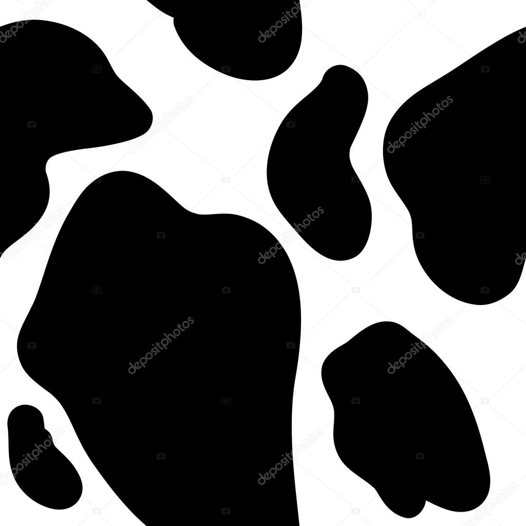 Cow Spots Seamless Pattern Background Stock Vector Image By C Bluezace 51450423