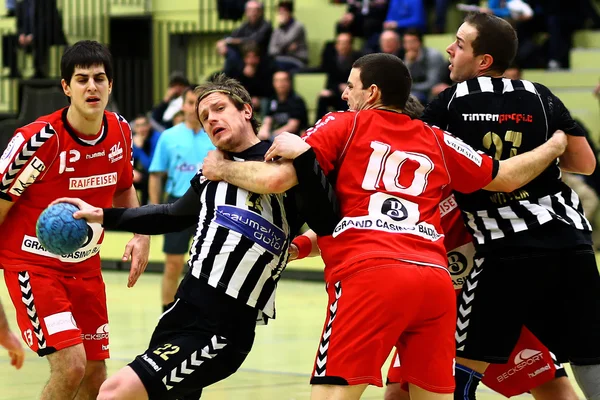 Jogo de handebol — Fotografia de Stock