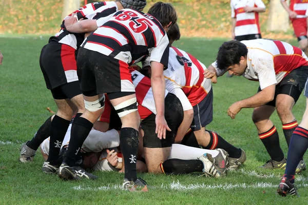 Rugby wedstrijd — Stockfoto