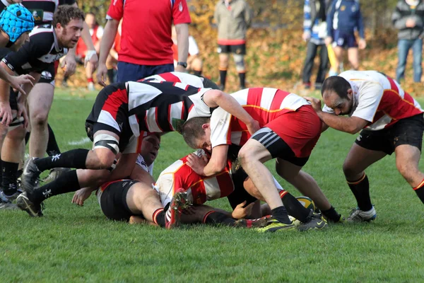 Jogo de rugby — Fotografia de Stock