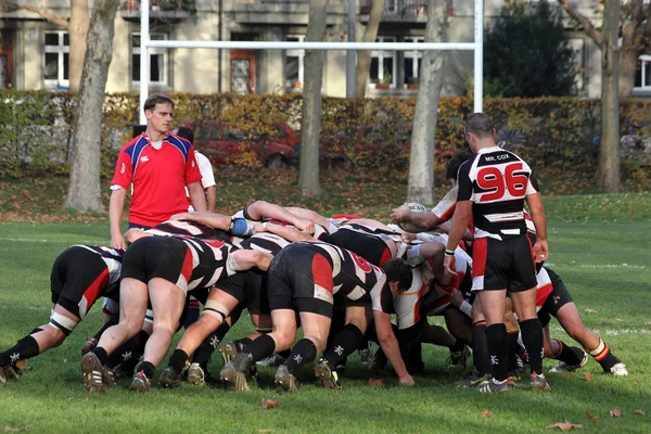 Jogo de rugby — Fotografia de Stock