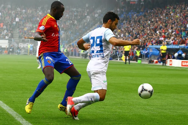 Jogo de futebol — Fotografia de Stock