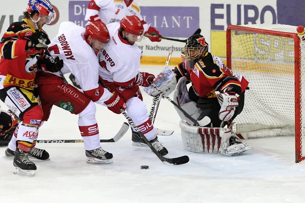 Hockey su ghiaccio — Foto Stock