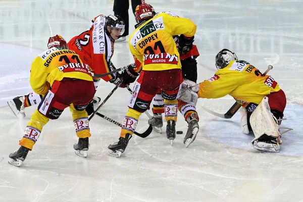 Hockey su ghiaccio — Foto Stock