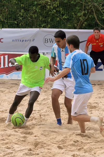 Fútbol playa — Foto de Stock