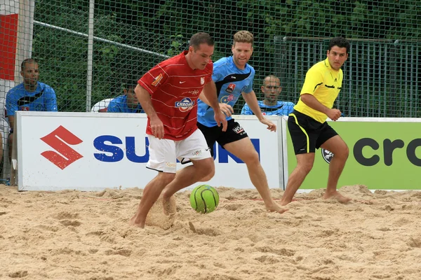 Fútbol playa — Foto de Stock