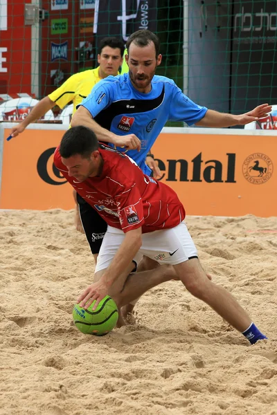 Fútbol playa — Foto de Stock