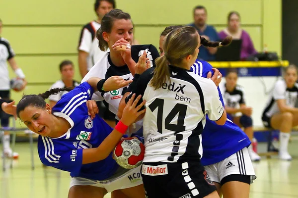 Handbal spel — Stockfoto