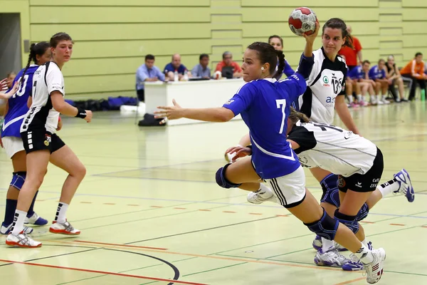 Handbal spel — Stockfoto