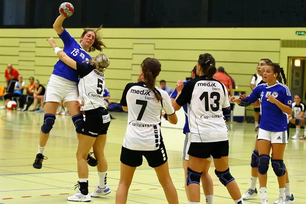 Handbollsmatch — Stockfoto