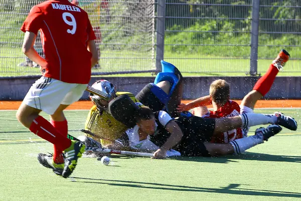 Veld hockey — Stockfoto