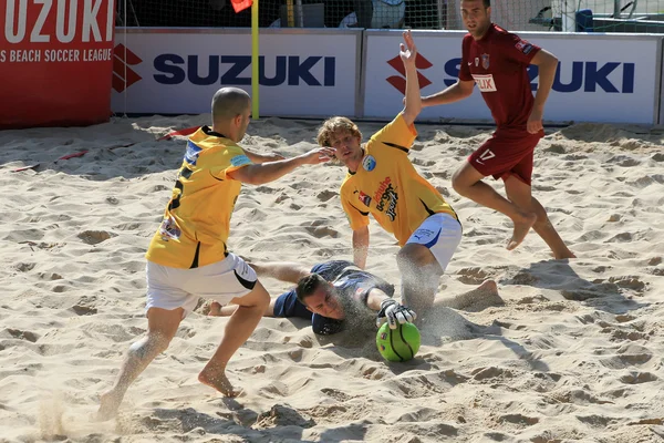 Strandvoetbal — Stockfoto