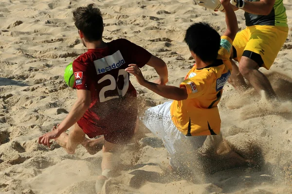 Strandvoetbal — Stockfoto