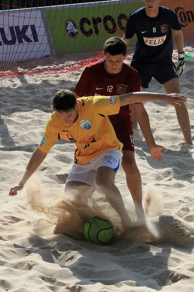 Fútbol playa — Foto de Stock