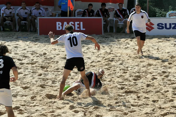 Fútbol playa — Foto de Stock