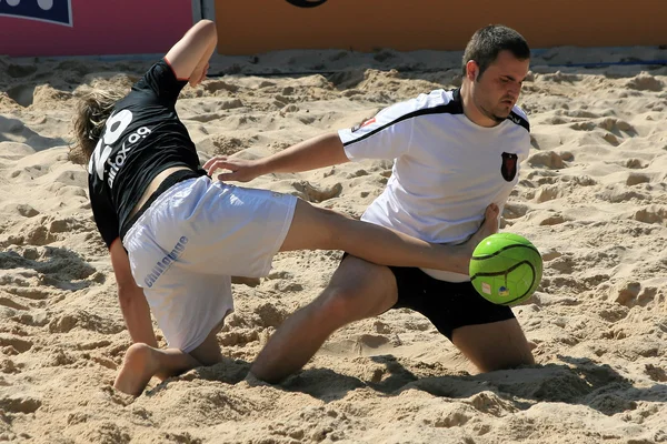 Futebol de praia — Fotografia de Stock